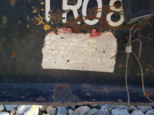 5B7261862X1004747 - 1999 UTILITY TRAILER Սև լուսանկար 10