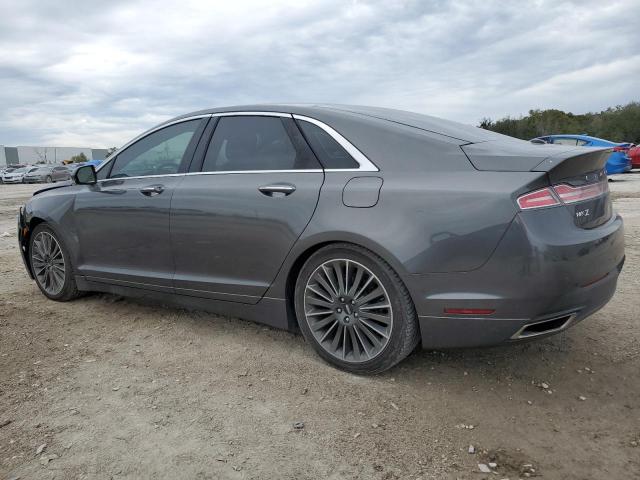 3LN6L2LU5GR603706 - 2016 LINCOLN MKZ HYBRID GRAY photo 2