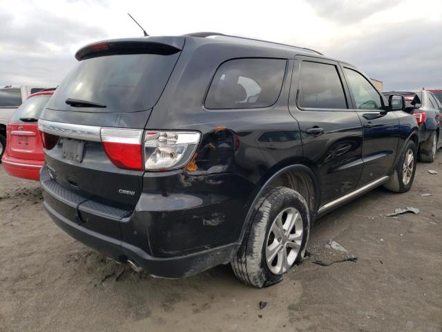 1C4RDJDG9CC358869 - 2012 DODGE DURANGO CREW BLACK photo 3