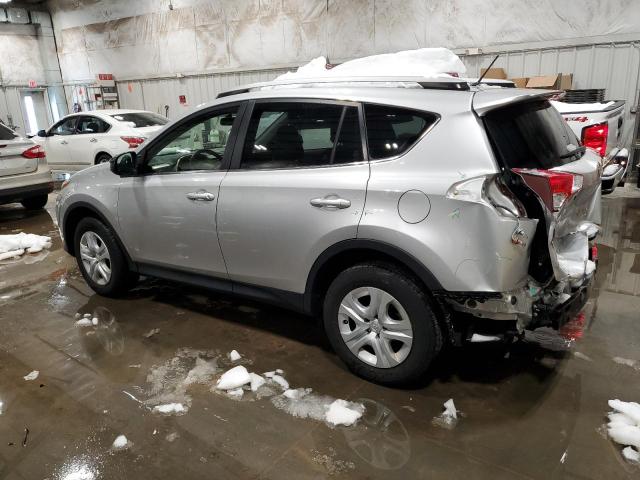 JTMBFREV0FJ022602 - 2015 TOYOTA RAV4 LE SILVER photo 2