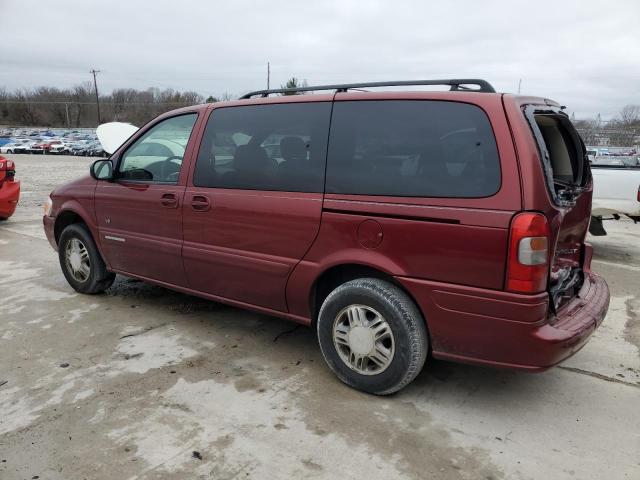 1GNDX13E01D196369 - 2001 CHEVROLET VENTURE LUXURY MAROON photo 2