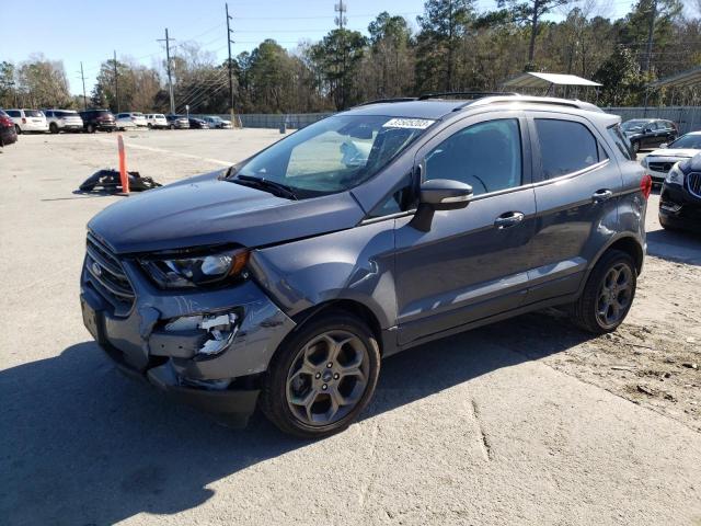 MAJ6P1CL8JC237732 - 2018 FORD ECOSPORT SES GRAY photo 1