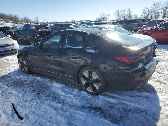 WBY43AW06PFP53804 - 2023 BMW I4 EDRIVE3 Чорний фото 2