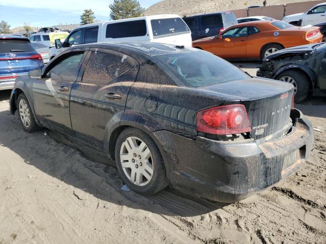 1C3CDZAB1EN138876 - 2014 DODGE AVENGER SE BLACK photo 2