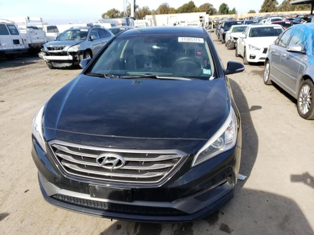 5NPE34AF8FH063172 - 2015 HYUNDAI SONATA SPORT BLACK photo 5