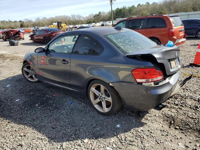 WBAUC73568VF25667 - 2008 BMW 135 I GRAY photo 2