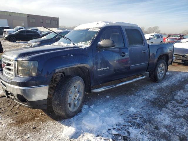 3GTRKVE36AG236523 - 2010 GMC SIERRA K1500 SLE BLUE photo 1