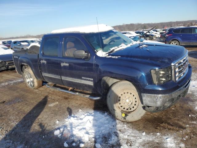 3GTRKVE36AG236523 - 2010 GMC SIERRA K1500 SLE BLUE photo 4