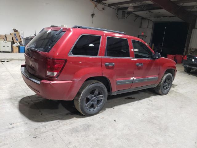 1J4GS48K76C327907 - 2006 JEEP GRAND CHER LAREDO RED photo 3