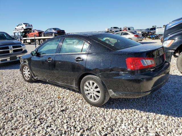 4A32B2FF0BE018849 - 2011 MITSUBISHI GALANT FE BLACK photo 2