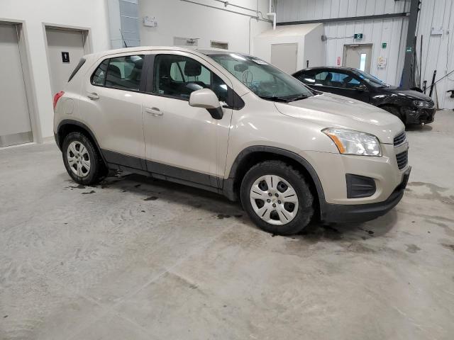 3GNCJKSB9DL214828 - 2013 CHEVROLET TRAX LS CREAM photo 4