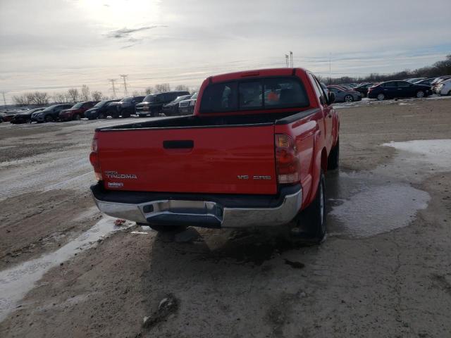 5TEUU42N36Z216925 - 2006 TOYOTA TACOMA ACCESS CAB Қызыл фото 6