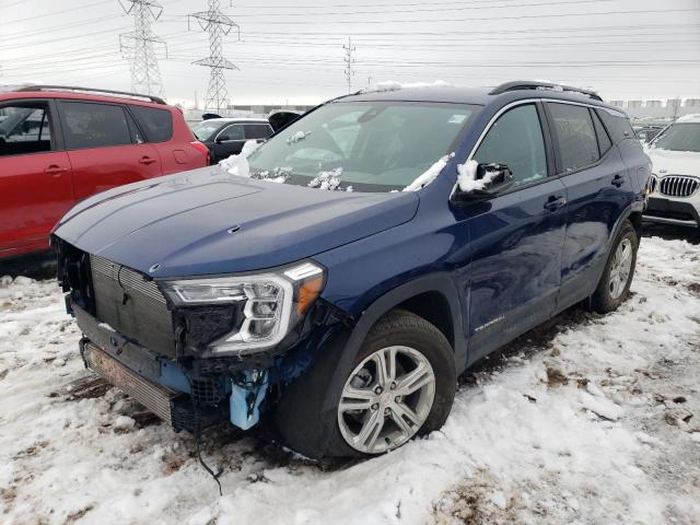 3GKALMEV2NL299822 - 2022 GMC TERRAIN SLE BLUE photo 1