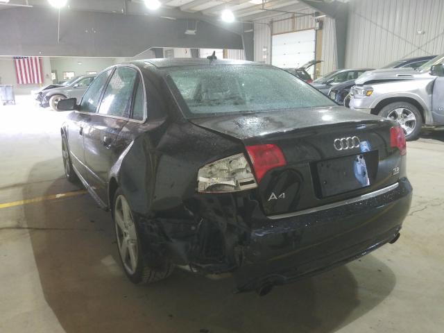 WAUDH78E08A139759 - 2008 AUDI A4 3.2 QUATTRO  photo 3