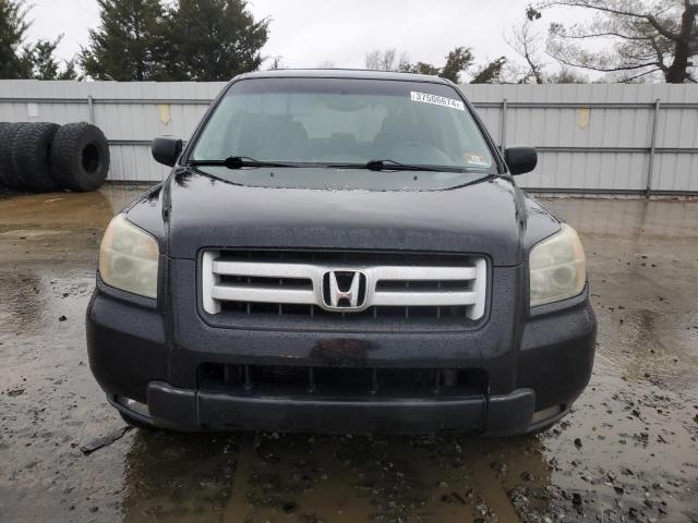 2HKYF18486H543963 - 2006 HONDA PILOT EX BLACK photo 5