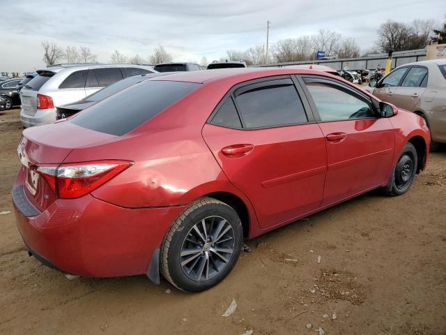 5YFBURHE4GP518131 - 2016 TOYOTA COROLLA L MAROON photo 3