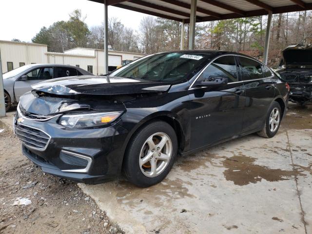 1G1ZB5ST1JF169568 - 2018 CHEVROLET MALIBU LS BLACK photo 1