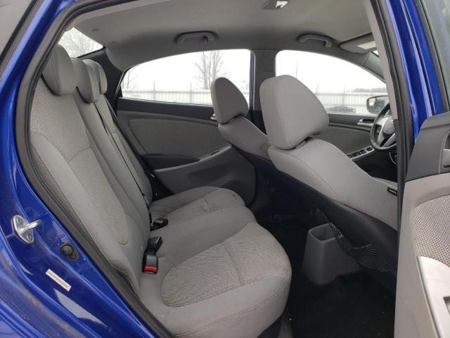 KMHCT4AE7DU363086 - 2013 HYUNDAI ACCENT GLS BLUE photo 10