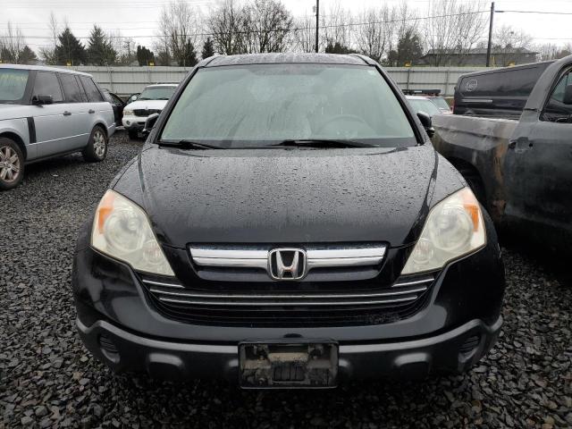 JHLRE38797C057353 - 2007 HONDA CR-V EXL BLACK photo 5