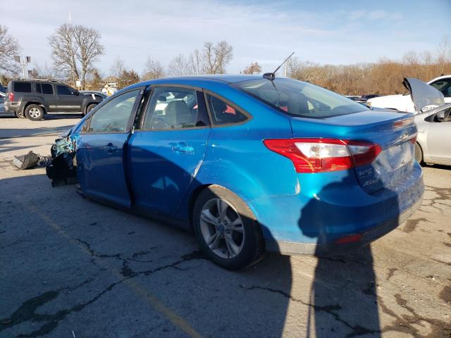 1FADP3F27DL123764 - 2013 FORD FOCUS SE BLUE photo 2