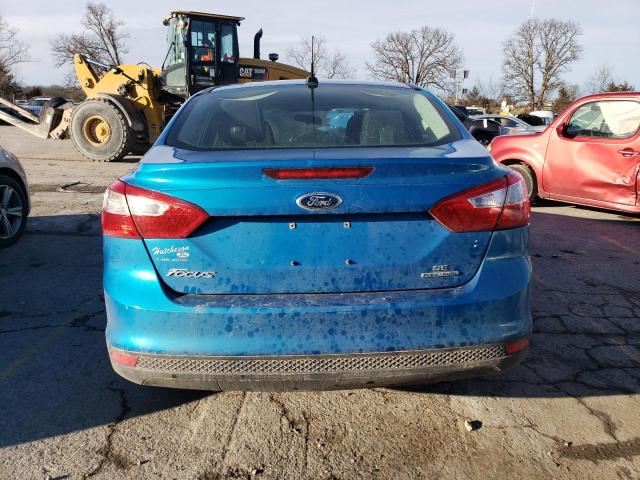 1FADP3F27DL123764 - 2013 FORD FOCUS SE BLUE photo 6