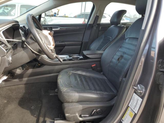 3FA6P0H90DR317264 - 2013 FORD FUSION SE GRAY photo 7