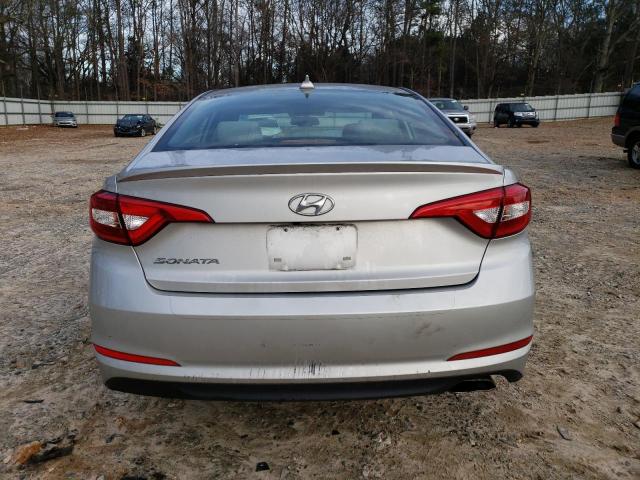 5NPE24AF6FH157814 - 2015 HYUNDAI SONATA SE SILVER photo 6