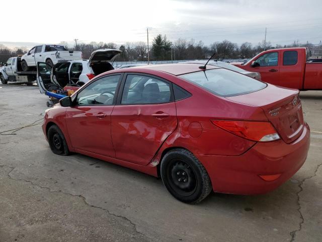 KMHCT4AE7GU080174 - 2016 HYUNDAI ACCENT SE RED photo 2