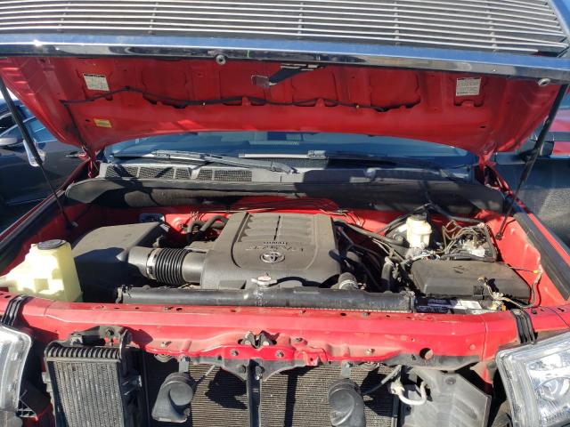 5TFBV54147X031635 - 2007 TOYOTA TUNDRA DOUBLE CAB SR5 BLACK photo 11