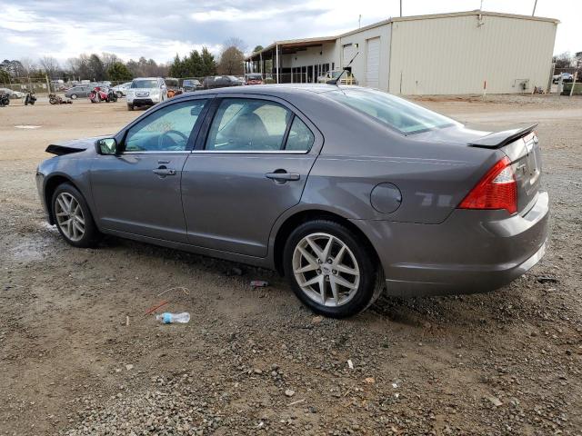 3FAHP0JA5BR295806 - 2011 FORD FUSION SEL GRAY photo 2