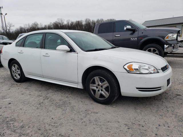 2G1WA5EK3A1233173 - 2010 CHEVROLET IMPALA LS WHITE photo 4