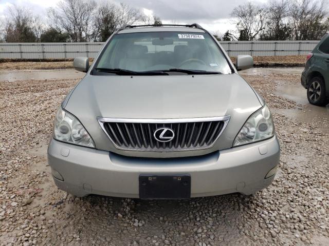 2T2GK31U09C066445 - 2009 LEXUS RX 350 BEIGE photo 5