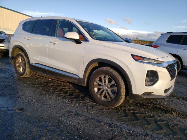 5NMS23ADXKH010768 - 2019 HYUNDAI SANTA FE SE WHITE photo 4