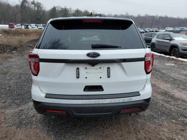 1FM5K8ARXJGA71254 - 2018 FORD EXPLORER POLICE INTERCEPTOR 白色 照片 6