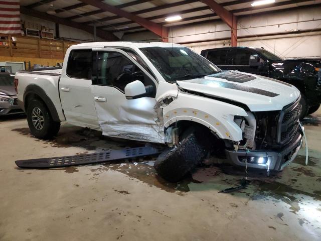 1FTFW1RG8JFA03905 - 2018 FORD F150 RAPTOR WHITE photo 4