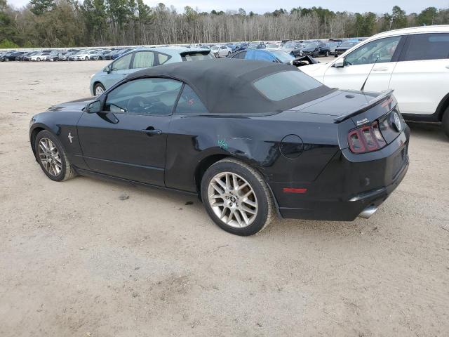 1ZVBP8EM6E5216554 - 2014 FORD MUSTANG BLACK photo 2