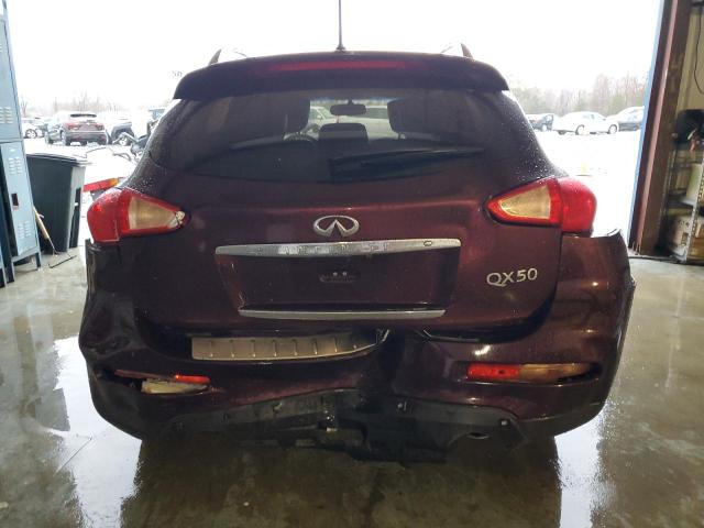 JN1BJ0RR4GM260740 - 2016 INFINITI QX50 MAROON photo 6