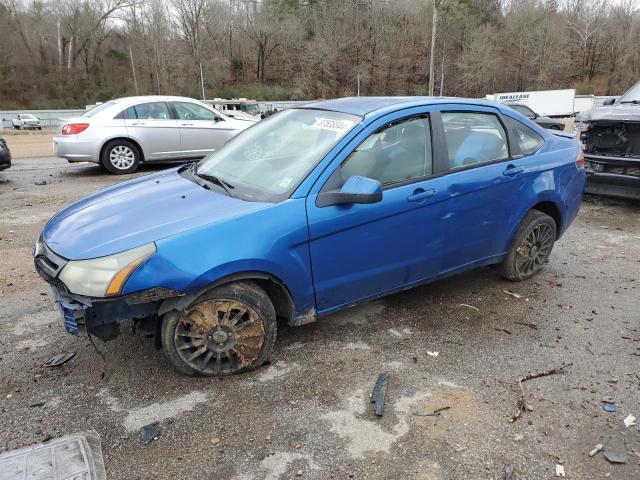 1FAHP3GN9AW286520 - 2010 FORD FOCUS SES BLUE photo 1
