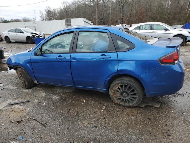 1FAHP3GN9AW286520 - 2010 FORD FOCUS SES BLUE photo 2