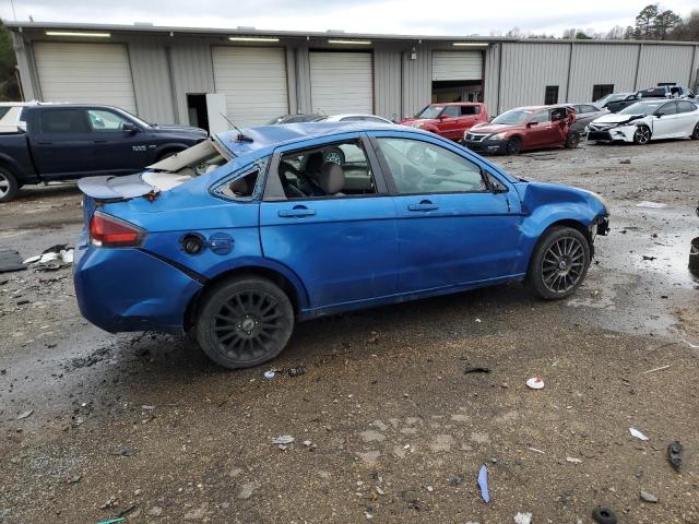 1FAHP3GN9AW286520 - 2010 FORD FOCUS SES BLUE photo 3
