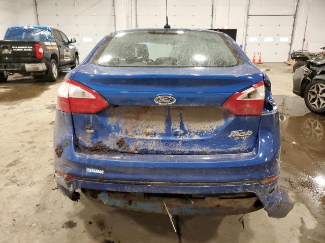 3FADP4BJ1JM104575 - 2018 FORD FIESTA SE BLUE photo 6