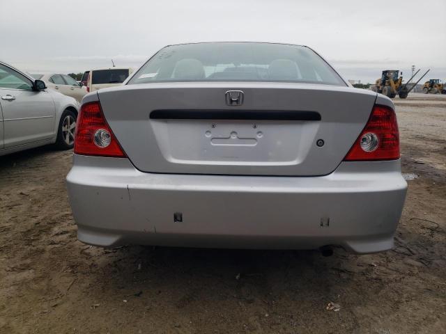 1HGEM22134L038338 - 2004 HONDA CIVIC DX VP Silber Foto 6