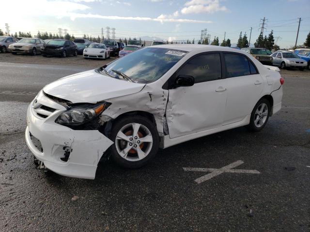 2T1BU4EE6BC670301 - 2011 TOYOTA COROLLA BASE WHITE photo 1