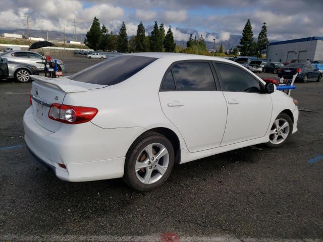 2T1BU4EE6BC670301 - 2011 TOYOTA COROLLA BASE WHITE photo 3