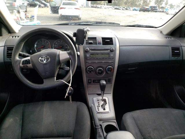 2T1BU4EE6BC670301 - 2011 TOYOTA COROLLA BASE WHITE photo 8