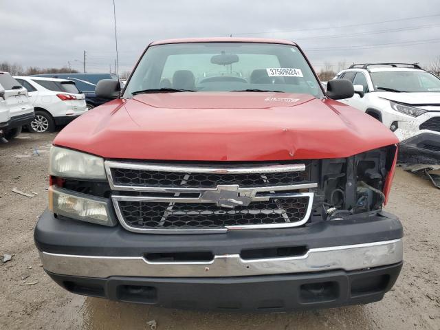 3GCEC14X96G266471 - 2006 CHEVROLET SILVERADO C1500 RED photo 5