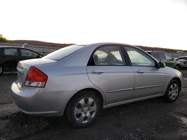 KNAFE221395661077 - 2009 KIA SPECTRA EX SILVER photo 3