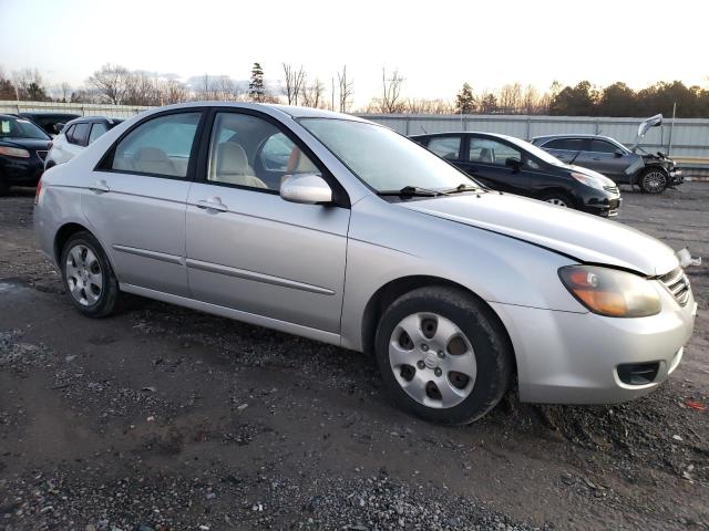 KNAFE221395661077 - 2009 KIA SPECTRA EX SILVER photo 4