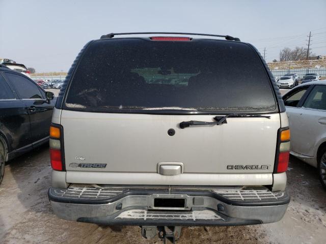 1GNEC13T04J322573 - 2004 CHEVROLET TAHOE C1500 SILVER photo 6