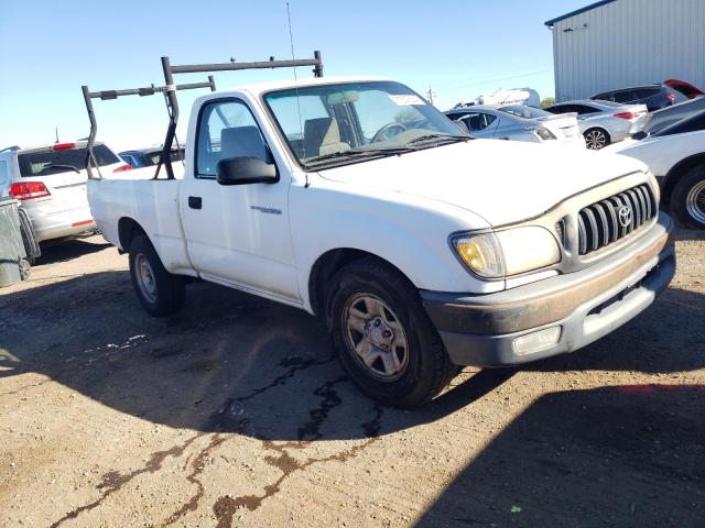 5TENL42N91Z732741 - 2001 TOYOTA TACOMA WHITE photo 4